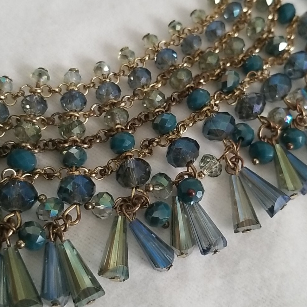 Beaded Statement Necklace - image 6